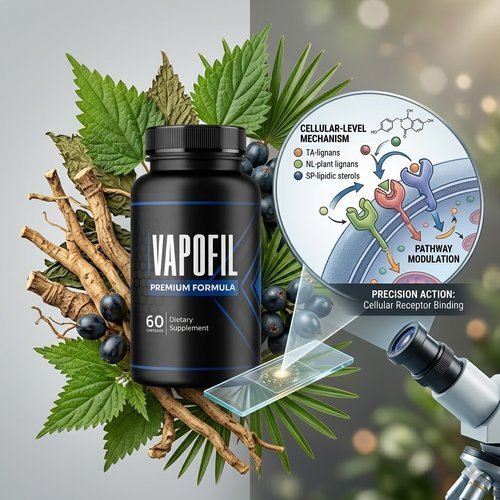 VapoFil natural plant ingredients tongkat ali boron nettle root testosterone formula